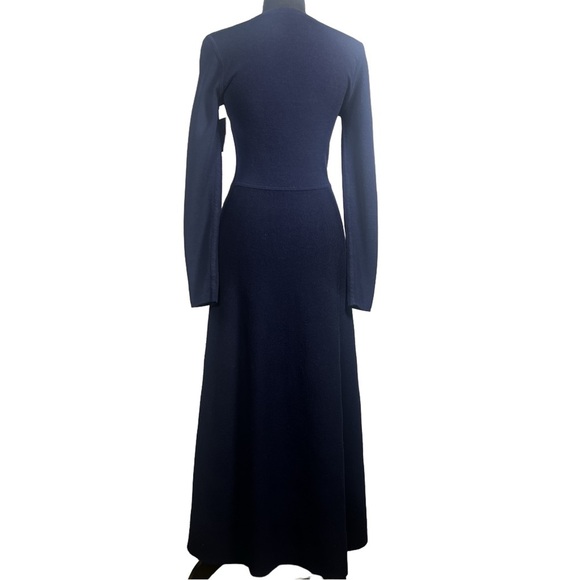 Gabriela Hearst Reversible Long Sleeve Dress, Size Small - Picture 3 of 8